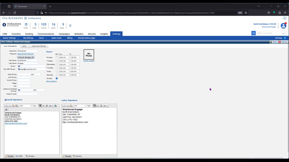VinSolutions Integration Instruction